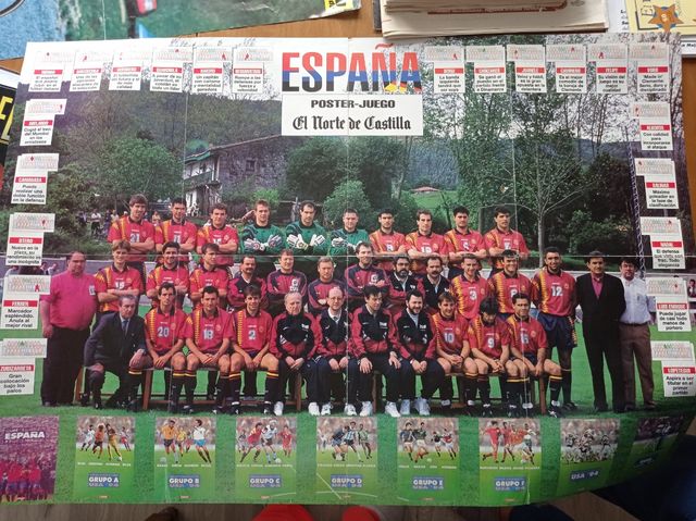 Poster selección española mundial 1994