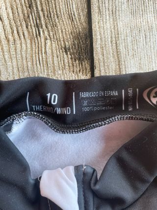 Equipacion ciclismo invierno niño