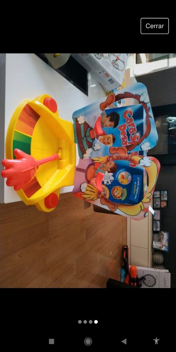 Cara splash juego niños.