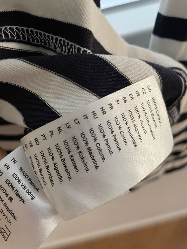 Blusa rayas Cos talla xs