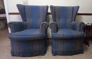 Pareja sillón orejero