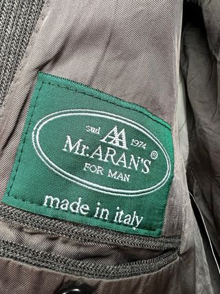 Completo uomo tre pezzi