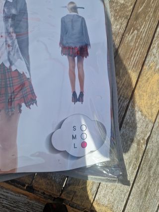 Disfraz zombi colegiala