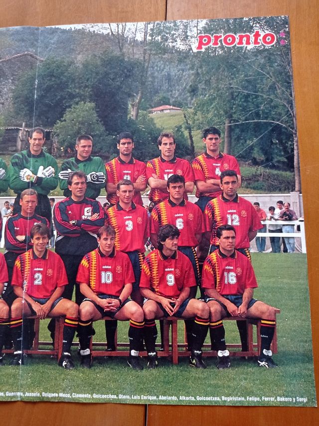 Poster selección futbol mundial 1994