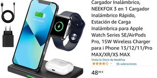 Estación de carga inalámbrica Apple