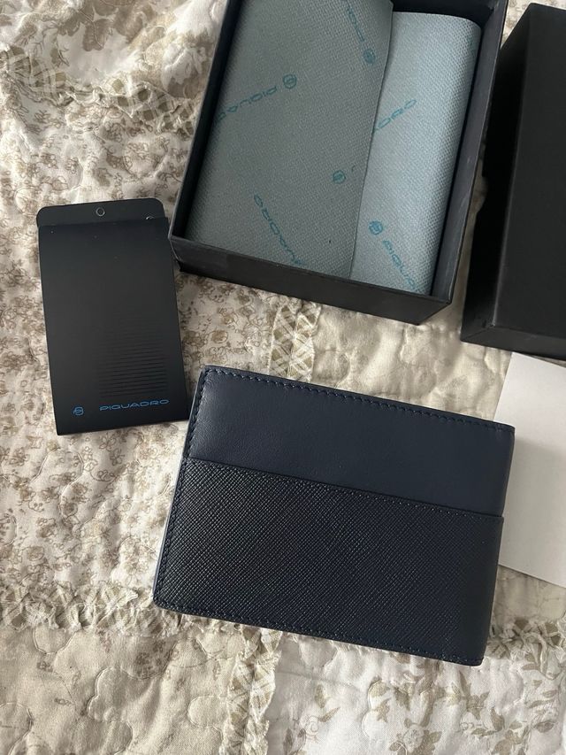 Portafoglio Piquadro nuovo blu