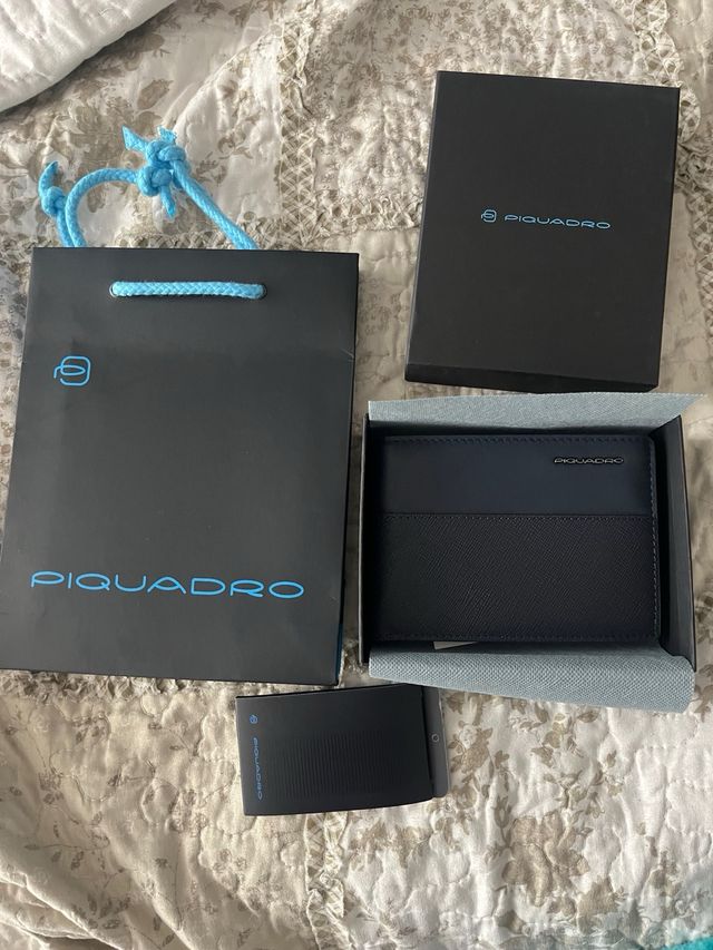 Portafoglio Piquadro nuovo blu