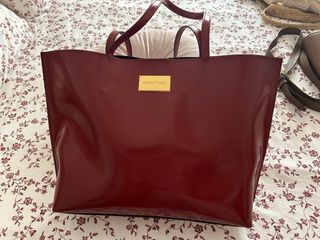 Bolso rojo Bimba y lola piel