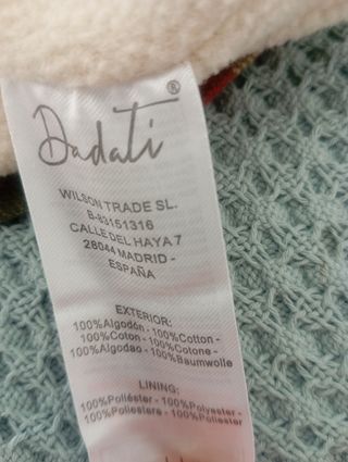Capa niña Dadati 