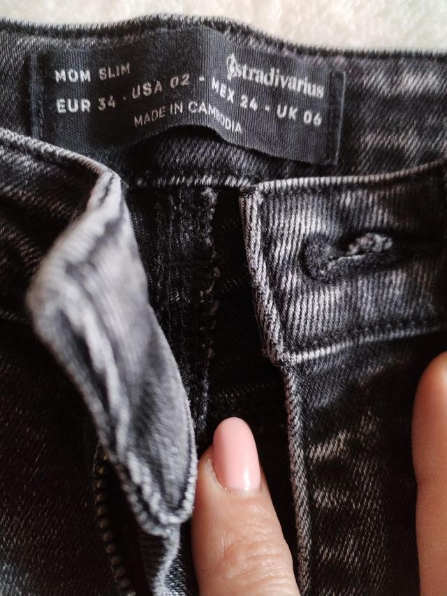 Jeans nero/grigio scuro