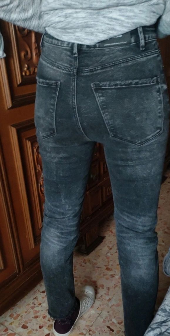 Jeans nero/grigio scuro