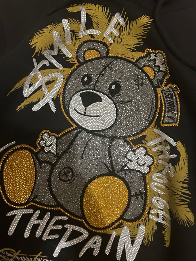 sudadera gerorge V negra