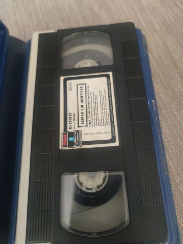 Espías sin identidad VHS videoclub