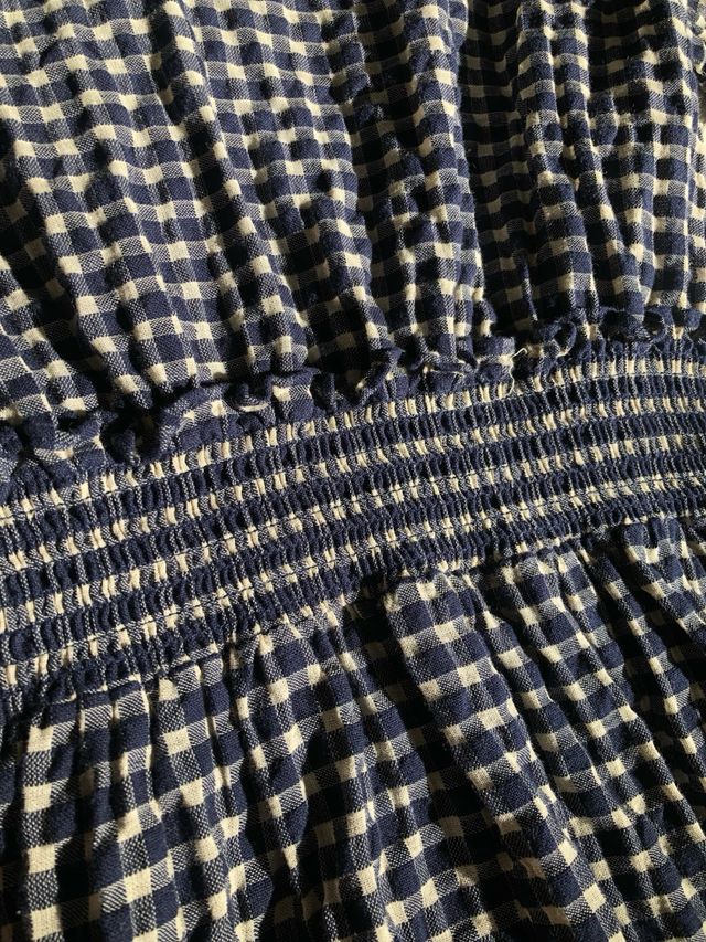 Vestido cuadros vichy