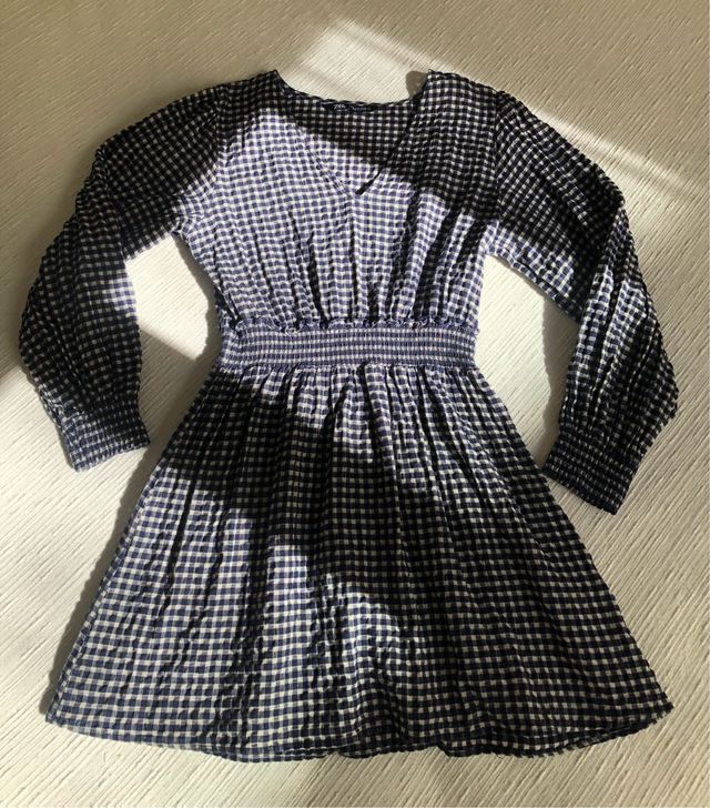 Vestido cuadros vichy