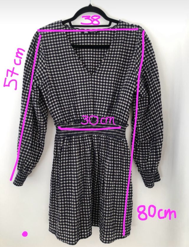 Vestido cuadros vichy