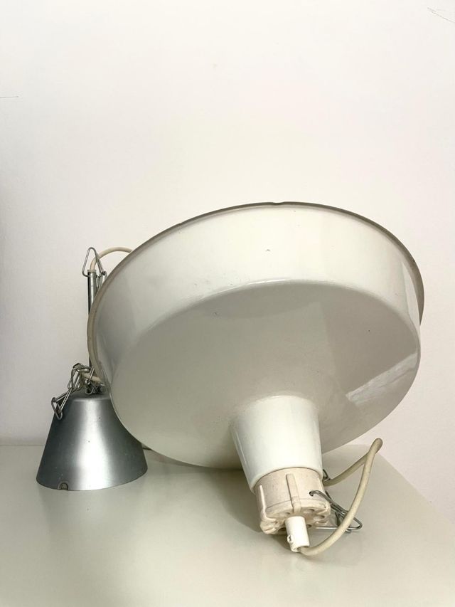 Lampara techo blanca