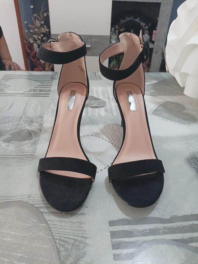 Tacones de terciopelo