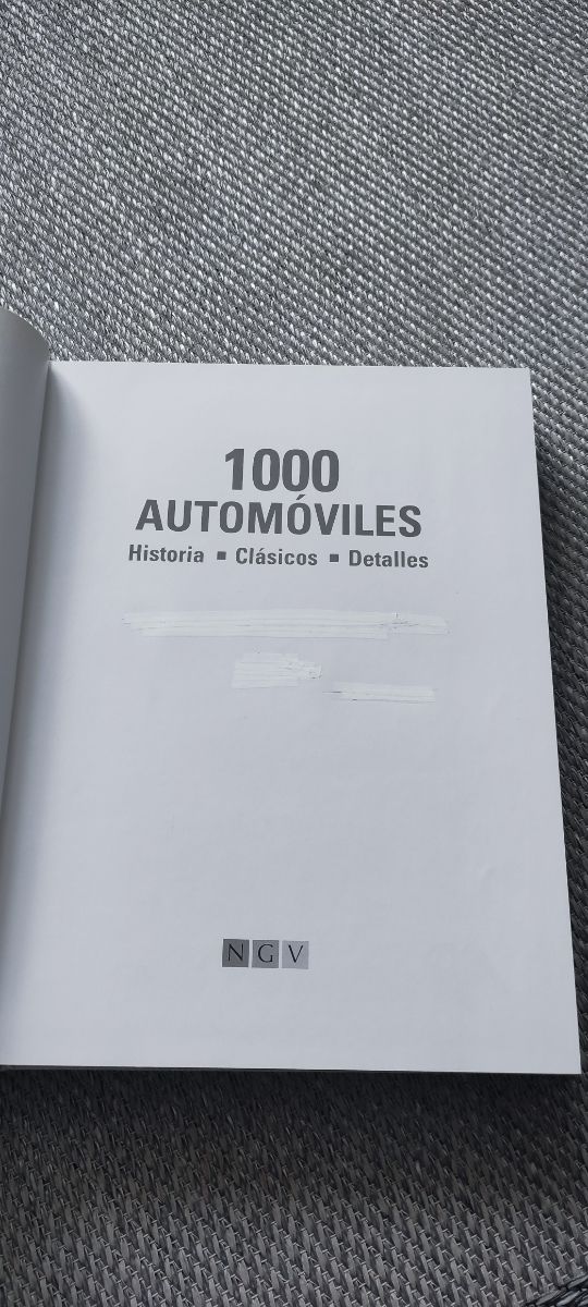 Libro 1000 automoviles