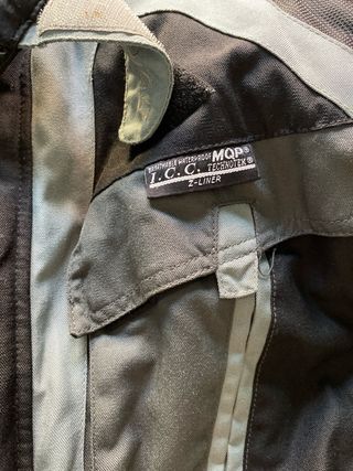 Chaqueta moto hombre