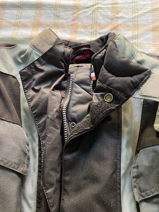Chaqueta moto hombre