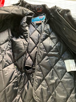 Chaqueta moto hombre