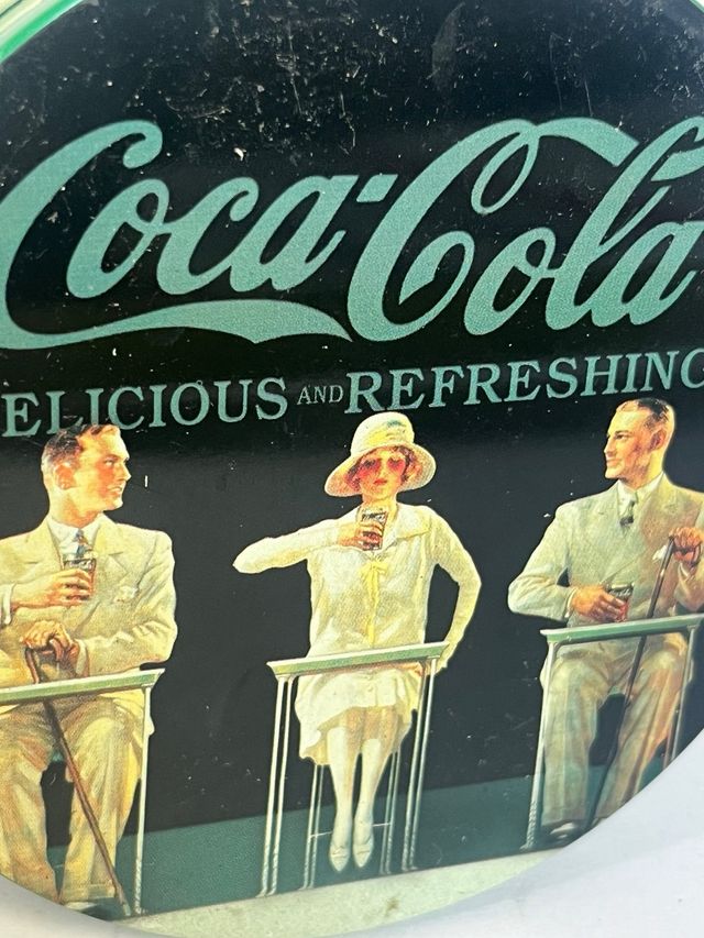 CAJA POSABASOS COCACOLA VERDE