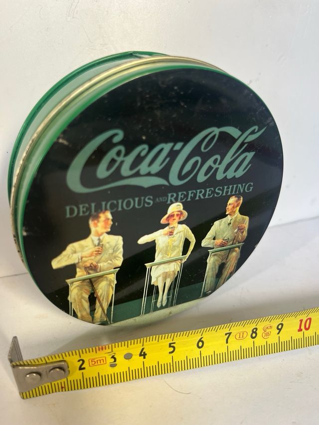 CAJA POSABASOS COCACOLA VERDE