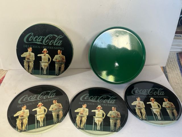 CAJA POSABASOS COCACOLA VERDE