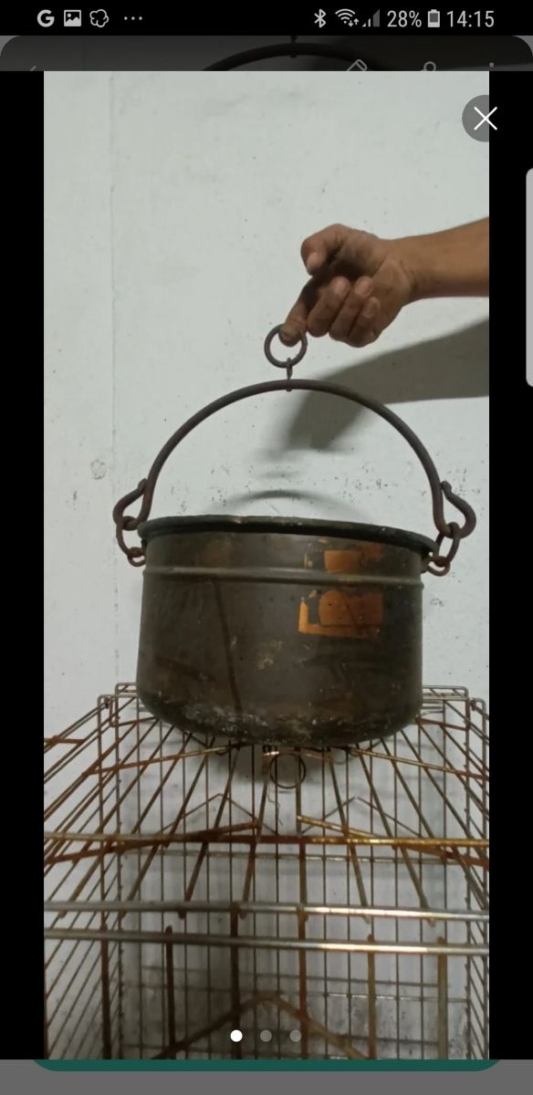 Calderone in rame in vendita