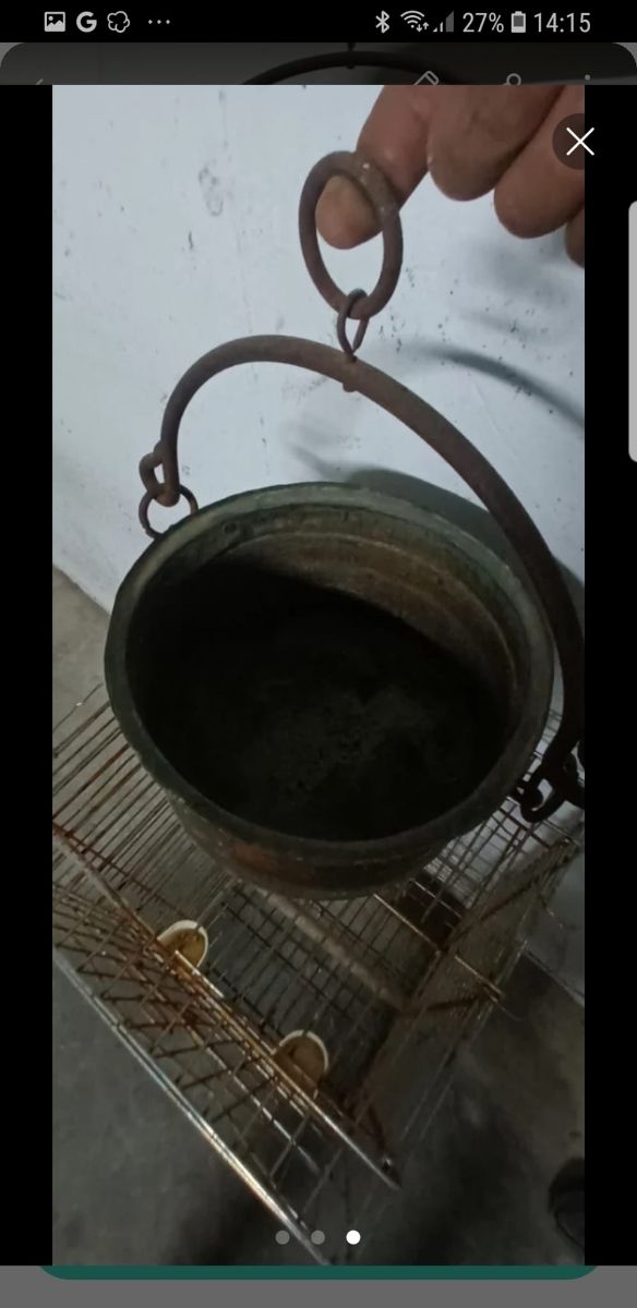 Calderone in rame in vendita