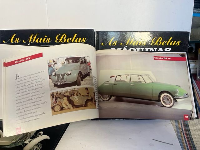 4 AUTOS COCHES CLASICOS LIBROS