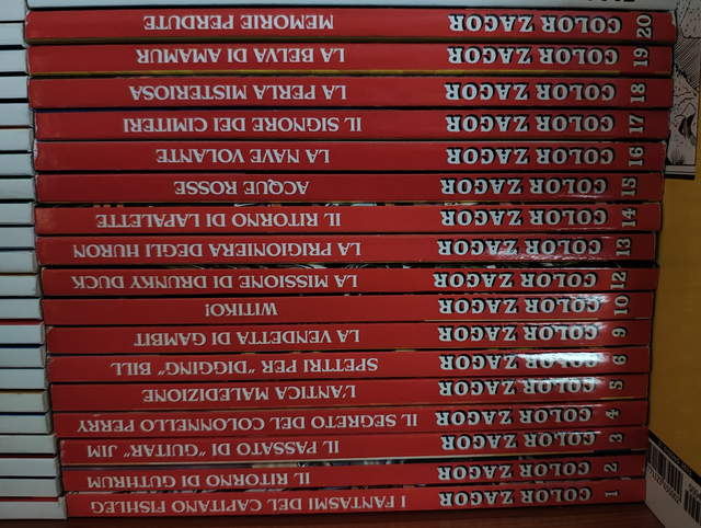 Color Zagor 17 numeri