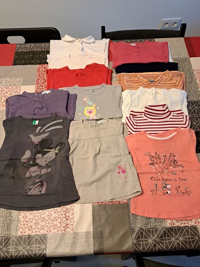 Lote de 50 prendas de niña 18 meses- Invierno.