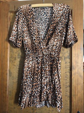 Vestido ánimal print