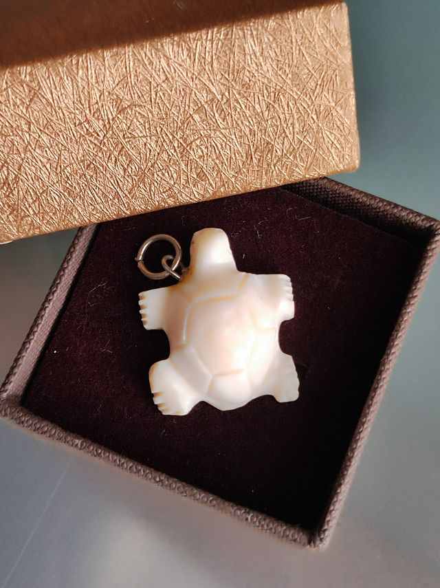 Ciondolo tartaruga portafortuna 