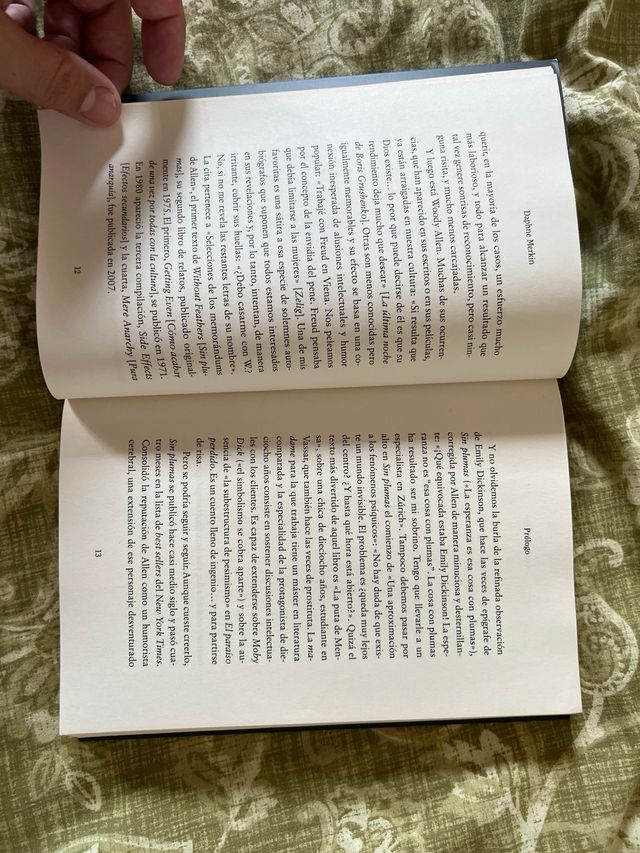 Gravedad cero-Woody Allen