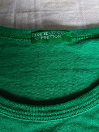 T shirt bambina manica lunga Benetton 