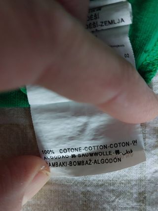 T shirt bambina manica lunga Benetton 