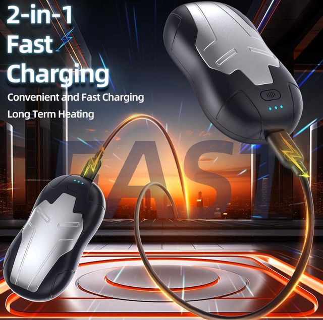 Scaldamani ricaricabile da 10000 mAh