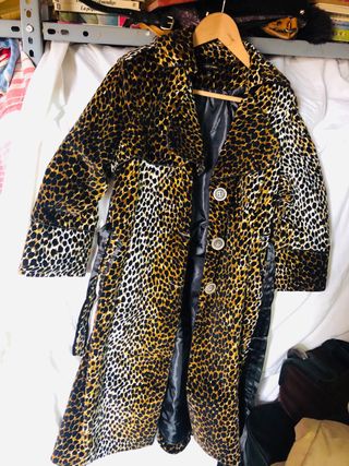 Gabardina abimal print