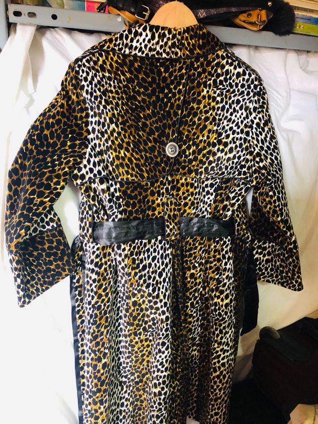 Gabardina abimal print