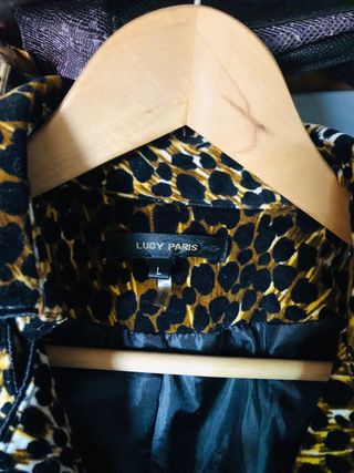 Gabardina abimal print