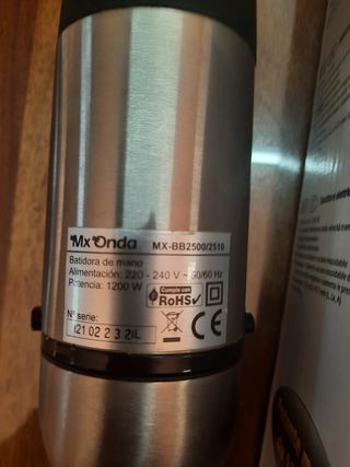 Batidora de mano Mx Onda 1200W