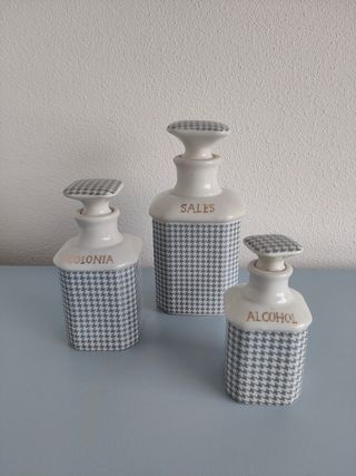 Conjunto tocador porcelana 