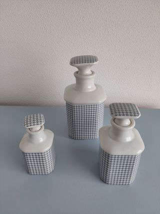 Conjunto tocador porcelana 