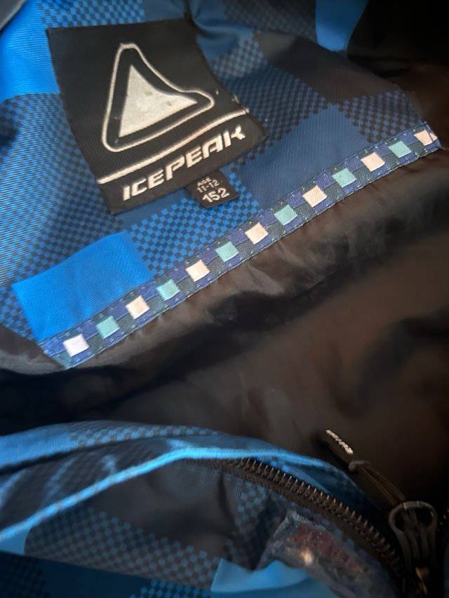 Chaqueta niño/a azul y negra