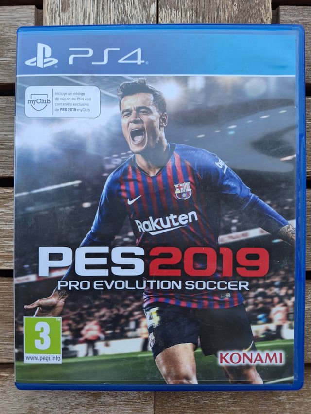 2 Juegos PS4 PES2019 y E-football PES2020