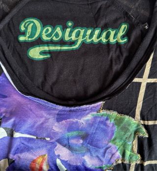 Camiseta desigual talla M