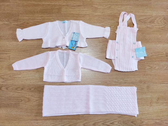 Conjunto Paloma de la O 6-9 meses NUEVO